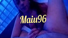 she gives him an intense oral experience in the bedroom