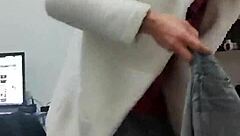 Marid�o Fresh from Shower Wrapped in Just a Towel