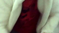 Marid�o Fresh from Shower Wrapped in Just a Towel