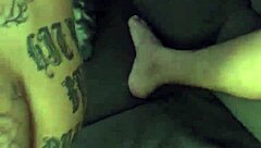 Brunette Screams As Young Hung Guy Fucks Her!