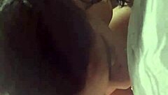 She came to take my plate, but ended up getting blown.