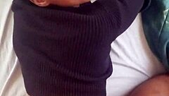 Ebony Bent Over for Big Black Cock Doggystyle Quickie!