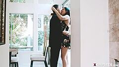 Alina Lopez and her boss in a private moment