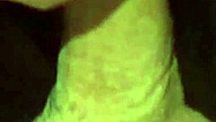 A hot shemale in the hotel room