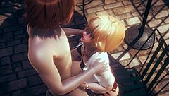 Mari's hardsex adventure in hentai.