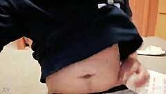 Girl Gets Cumshot While Watching Movie In Vietnamese Sex Scene