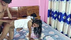 i enjoyed fucking two black girls in a threesome at home with monster cocks and blowjobs