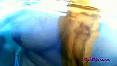 italian milf wants attention at beach in front of everyone