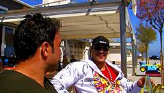 Two sluts love getting fucked on the beach!