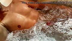 she says, 'join me in this bubble bath for a cock massage'