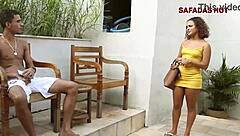 I caught my brother-in-law jerking off and got so wet