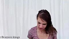 Ay takes rough hardcore fucking with monster cock creampie 😈