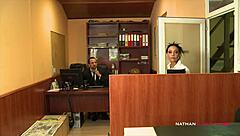 Cristal Cherie teases and licks Latina Lara Tinelli before fisting her gaping ass