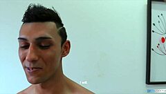 Amateur gay gets assfucked outdoors by dirty scout 231! 😈