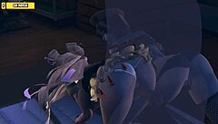 Hentai 3D HS13 - Two Juicy Girls Get Threesome with Lucky Guy