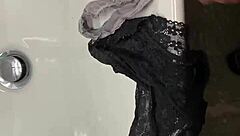 panty raid on customer's hot panties