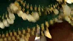 Anna Maria Mature Latina Teases with Belly Dance Moves