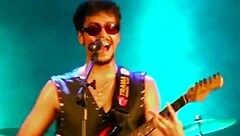 Cinnamon, rock n roll rebel on the road live