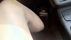 Hot Latina Girl Masturbating In The Car?