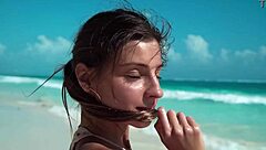 Maria Ryabushkina Craves Wild Beach Sex Adventure!