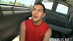 A young man discovers his first gay sex experience in steamy videos