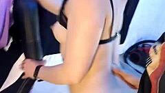 Argentine prostitute screams in pleasure