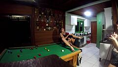 Lady Milf And Sulista Having Sex On Pool Table