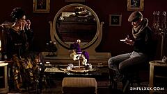 Sinful interview with blowjob passion!