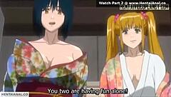 hentai redhead says, my ass is wet from anal!