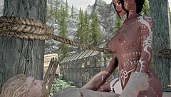 Skyrim Slut Rides Cheating Husband