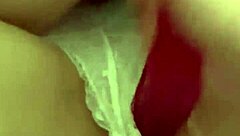 Watch these two girls ride that double dildo