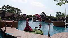 couple explores bangkok southeast asia romantic journey with sexy amateurs