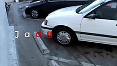 jada fire gives sloppy interracial blowjob