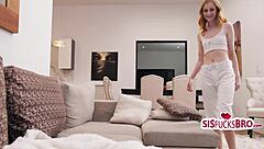 A celebratory fuck with stepsis scarlet skies in pov