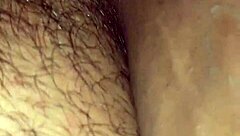 Latina BBW gets intense doggystyle creampie in close-up homemade action. Bent over and filled deep!