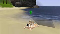 I worship the goddess in this 3D episode five fucker scene with intense action