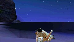 I worship the goddess in this 3D episode five fucker scene with intense action