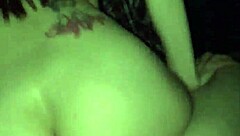 Skinny Latina Bouncing On Big Black Cock