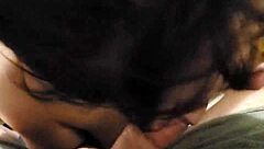 Suggestive Dirty Little 18+ Slut Sucking Cock in Amateur Oral Scene with Intense Blowjob Action