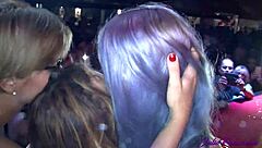 Spanish blonde orgasms in public barcelona orgy