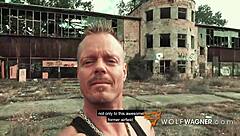 Watch emo teen Doreen get dicked down in public! So provocative!