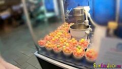 Big Butt Teen 18+ Gives Head And Fucks