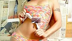 Erotic transgender individuals in a casual setting.