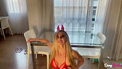 This milf got her ass fucked and took hot cumshot.