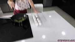 Young amateur teen 18+ in family competition