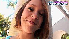 slim tall german milf pounded hard in hotel room by horny stud