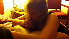 Jenna jaymes intensely blows guy on bed