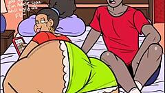Wappah and Stacy-Ann Comic: BBW Ebony with Big Black Cock and Huge Tits