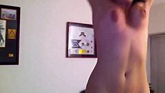 Russian amateur babe shares point of view experience with big tits and ass