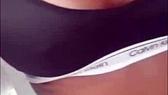 Big booty latina isabella rips clothes for homemade striptease